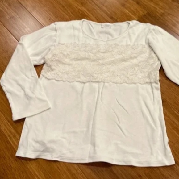 La Perla girls white top - Picture 6 of 6
